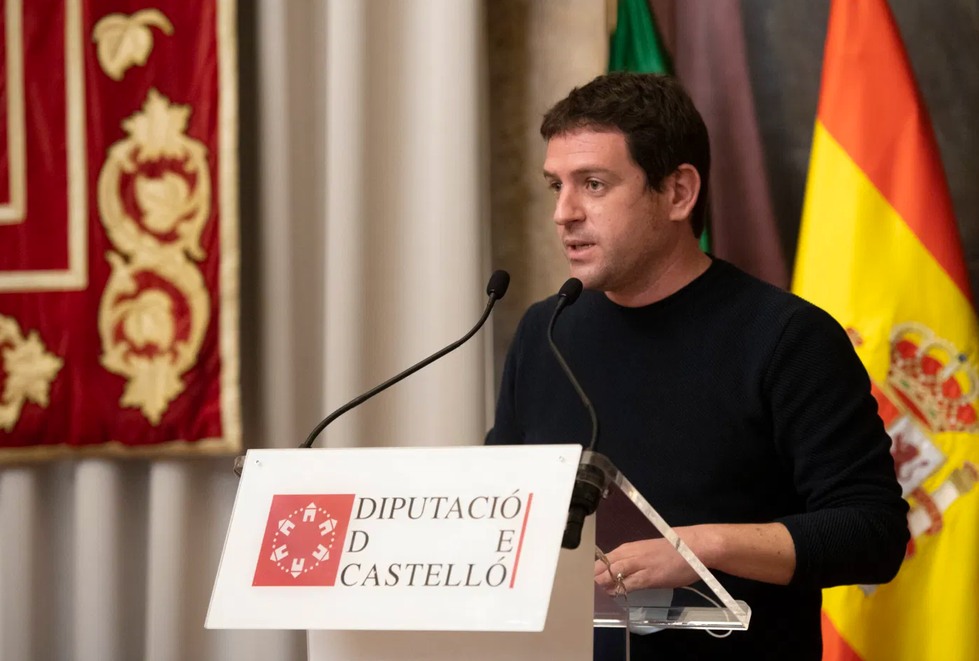Ignasi Garcia, diputat de Sostenibilitat. Ignasi Garcia, diputat de Sostenibilitat.