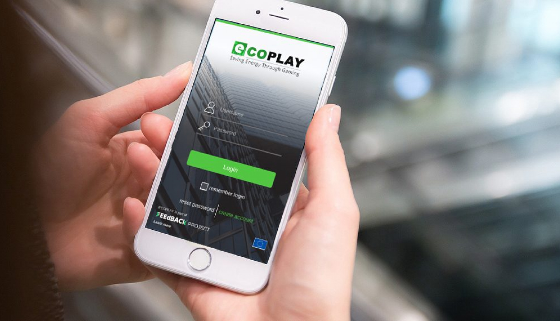 L’aplicació ECOPlay permet crear-se un usuari i desbloquejar nous reptes a mesura que s’avança en el joc. FOTO: Projecte FEEdBACk L’aplicació ECOPlay permet crear-se un usuari i desbloquejar nous reptes a mesura que s’avança en el joc. FOTO: Projecte FEEdBACk