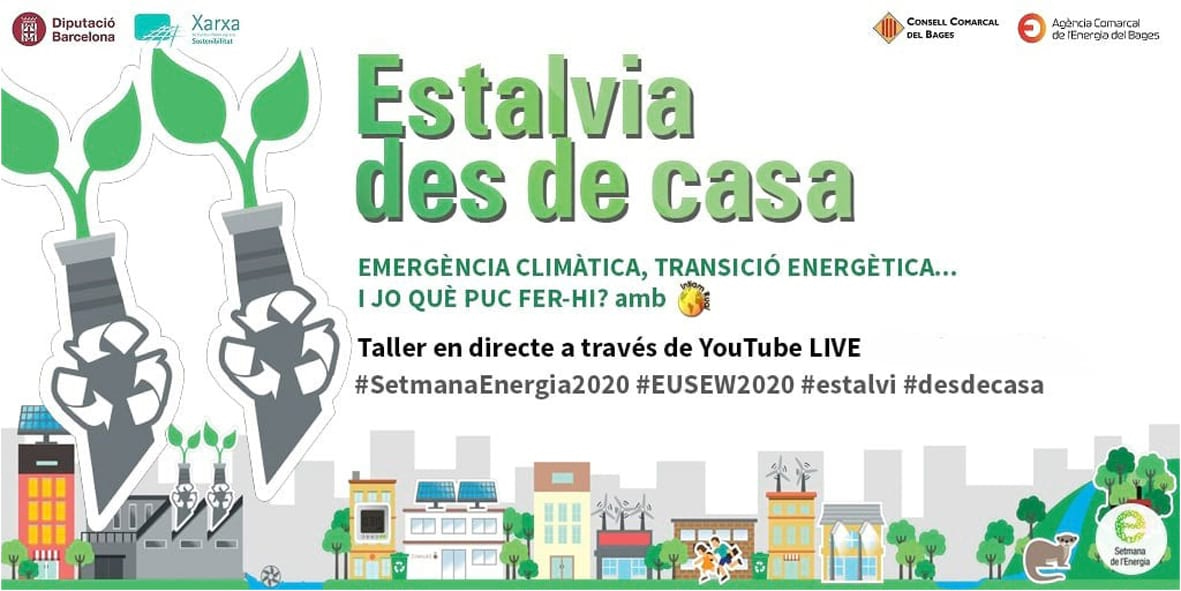 Cicle webinars d'estalvi d'energia a les llars i a les empreses. Setmana de l'energia Imatge: Diputació de Barcelona Cicle webinars d'estalvi d'energia a les llars i a les empreses. Setmana de l'energia Imatge: Diputació de Barcelona