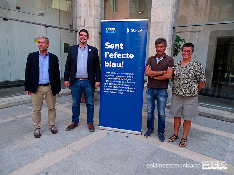 Presentació de 'Mou-te pel mar!', a la Diputació de Girona.