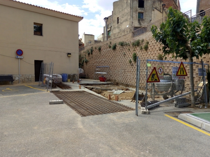 Obres xarxa de calor Vandellòs i l'Hospitalet de l'Infant