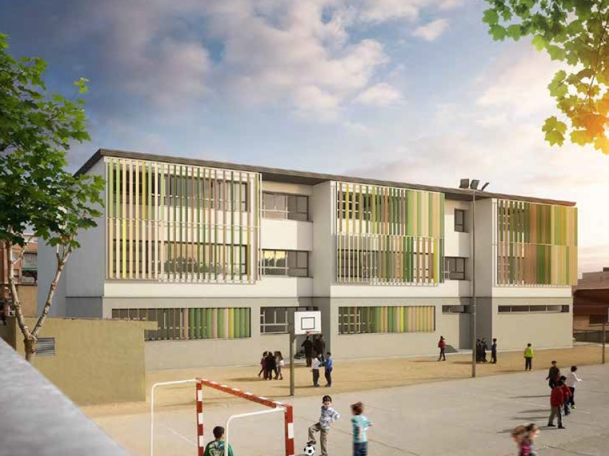 Escola Els Garrofers de Viladecans, la primera que es rehabilitarà amb criteris NZEB Escola Els Garrofers de Viladecans, la primera que es rehabilitarà amb criteris NZEB