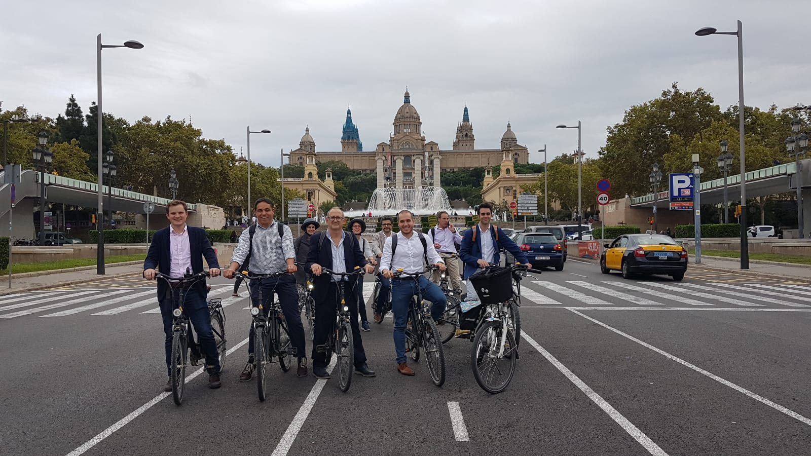 Foto: Bikefriendly. Equip de preparació de la candidatura del Congrés