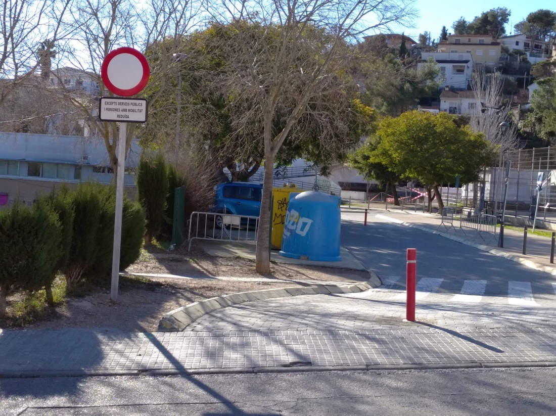 La caldera de biomassa està previst que s’instal·li al parc que hi ha al costat de l’Escola El Morsell.