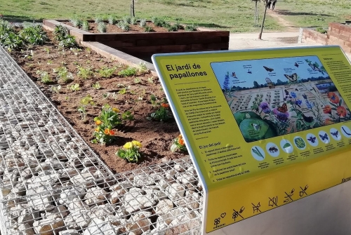Jardí de papallones al parc del Bosc de Can Gorgs