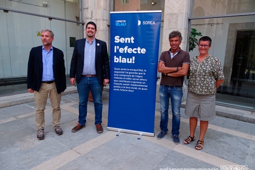 Presentació de 'Mou-te pel mar!', a la Diputació de Girona.