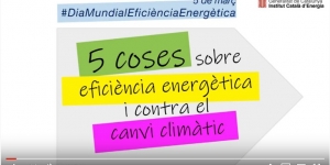 5 coses sobre eficiència energètica i contra el canvi climnàtic
