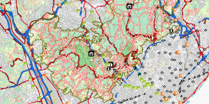 Nou mapa dels 400 km per caminar pel Parc Natural de la Serra de Collserola