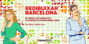 ISGlobal publica un còmic sobre la cerca d’un nou model urbà per Barcelona