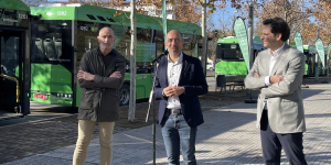 Manresa posa en funcionament els 8 busos 100% elèctrics