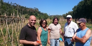 Els horts socials de Can Bages a Sabadell obtenen la primera collita