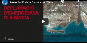 Es presenta la Declaració d'Emergència Climàtica del Prat