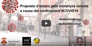 Mesures d'estalvi pels comerços confinats per coronavirus