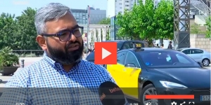 La flota de taxis de Barcelona incorpora un Tesla