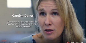 Carolyn Daher : “Si planificas pensando en la salud y autonomía de un niño y un adulto mayor diseñas ciudades para todos"
