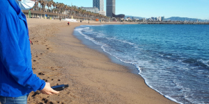 Nou sistema per a la lectura de la línia de costa a l'Àrea Metropolitana de Barcelona a través d'un GPS