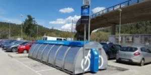 Nou aparcament Bicibox a Castellbisbal