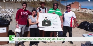 8.000 voluntaris catalans van recollir més de 75 tones de deixalles en la quarta iniciativa "Let's Clean Up Europe!"