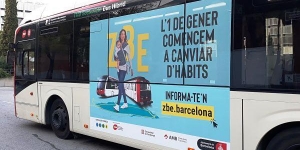 Comença la campanya informativa sobre la zona de baixes emissions Rondes BCN