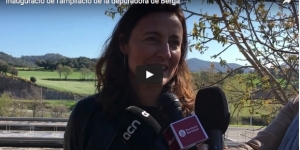 S'inaugura l'ampliació de la depuradora de Berga