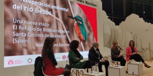 Santa Coloma de Gramenet exposa la recuperació ambiental del riu Besòs a la COP25