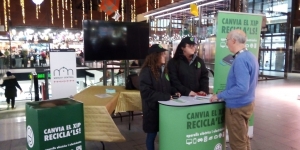 Tarragona i Reus porten la campanya sobre com reciclar els aparells elèctrics i electrònics