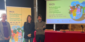 Rehabilitació sostenible i comunitats energètiques a Vic