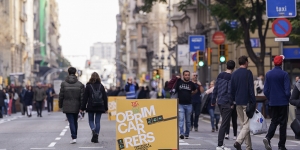 Barcelona vol ser una ciutat més apta per caminar i jugar