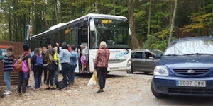 La Diputació de Barcelona treballa per implantar un servei regular de transport públic per accedir al Parc Natural del Montseny