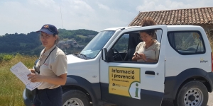 Comença el Pla d'informació i vigilància contra incendis forestals per cobrir les 500.000 ha de boscos de la demarcació de Barcelona