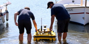 Robots aquàtics per monitorar l’estat de les praderies de posidònia de Portlligat