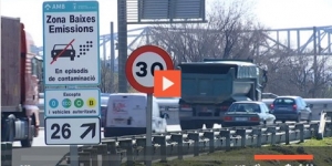 L’autorització per circular per la zona de baixes emissions sense etiqueta ambiental costarà 2 €